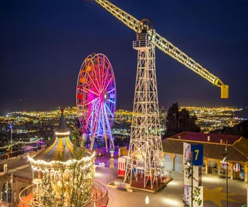 Tibidabo Panoramic Area: Entry + Cuca de Llum & TibiBus Access